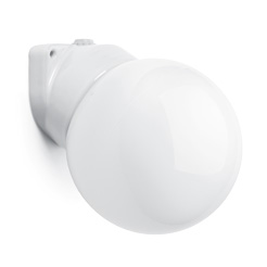 Lisilux wall-mounted fitting with globe