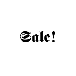 SALE!　ALL