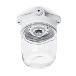 Lisilux ceiling-mounted fitting with cylinder
