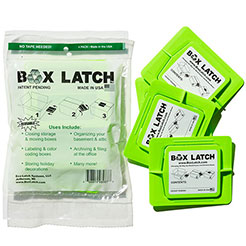 Box Latch Plastic latch green