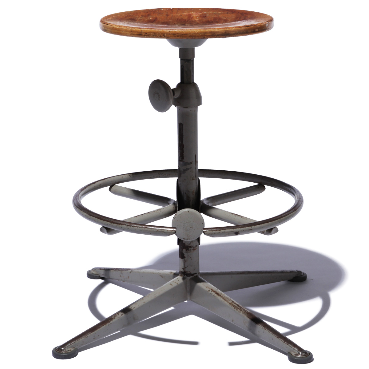 Vintage Kramer/Rietveld drafting stool | GENERAL VIEW