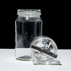Vintage glass jar fr 2L