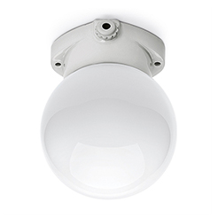 Lisilux ceiling-mounted fitting with globe-2