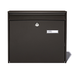 BW Mail box A4 dark brown