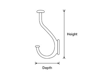 Depth × Heightの順に表記しています。
